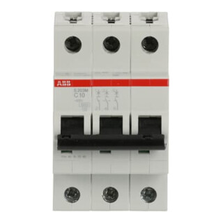 ABB Sicherungsautomat S203M-C10 10kA 10A C 3p