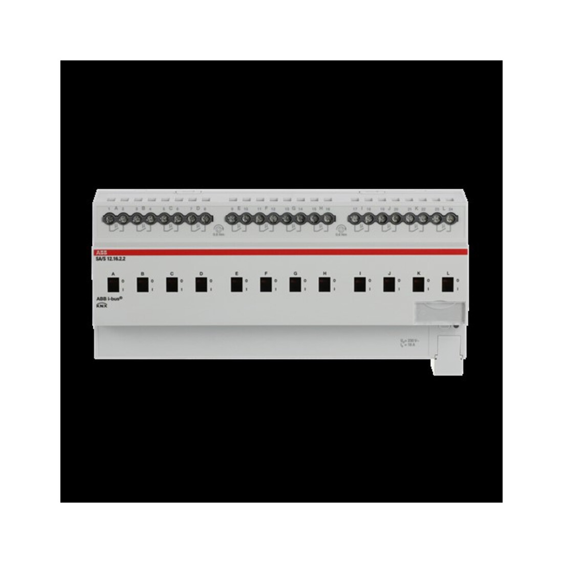 ABB Stotz S&J Actionneur de commutation 12 canaux, 16A, REG SA/S12.16.2.2
