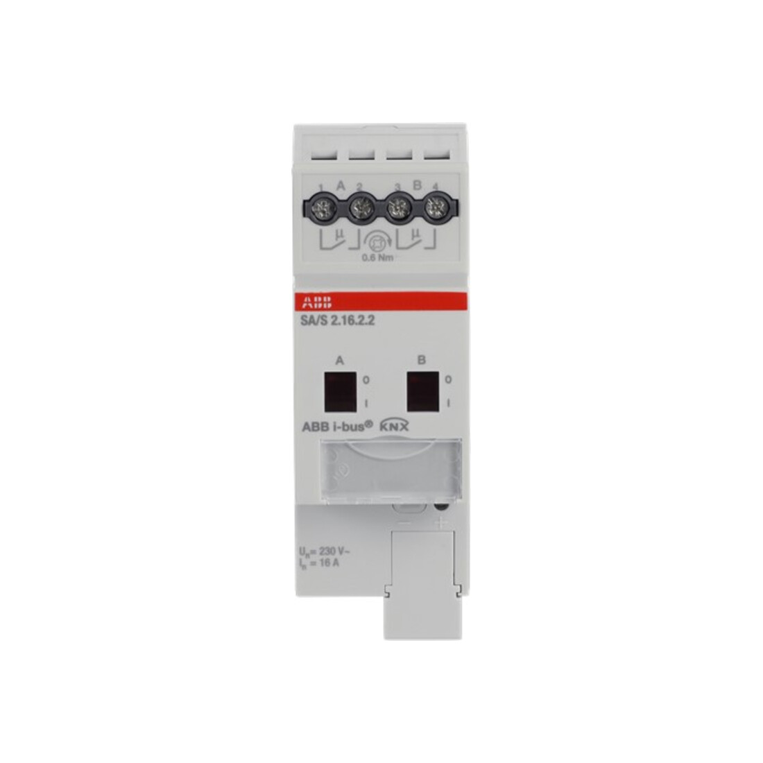 ABB Stotz S&J Actionneur de commutation 2 voies, 16A, REG SA/S2.16.2.2