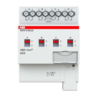 ABB Stotz S&J Actionneur de commutation 4 canaux, 16A, REG SA/S4.16.2.2