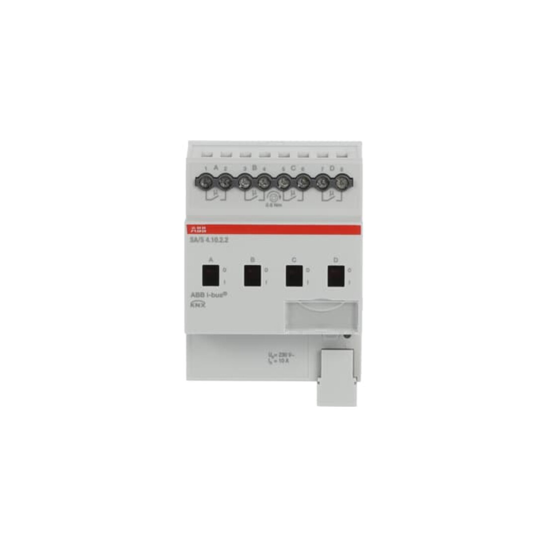 ABB Stotz S&J Actionneur de commutation 4 voies, 10A REG SA/S4.10.2.2