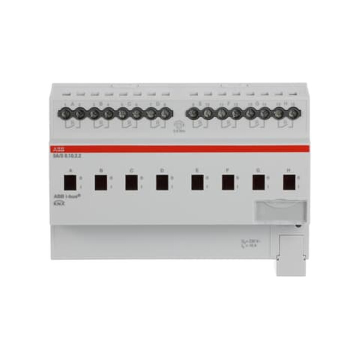 ABB Stotz S&J Actionneur de commutation 8 canaux, 10A, REG SA/S8.10.2.2