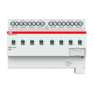 ABB Stotz S&J Actionneur de commutation 8 canaux, 16A, charge C SA/S8.16.5.2