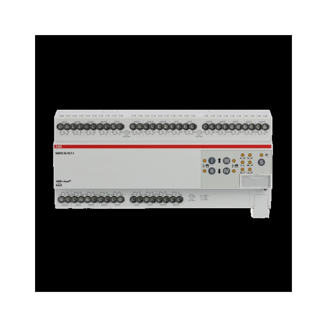 ABB Stotz S&J Actionneur de commutation/store 24 canaux 16A, REG SAH/S24.16.7.1