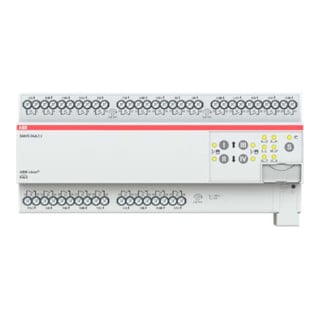 ABB Stotz S&J Actionneur de commutation/volets roulants 24 canaux 6A, REG SAH/S24.6.7.1