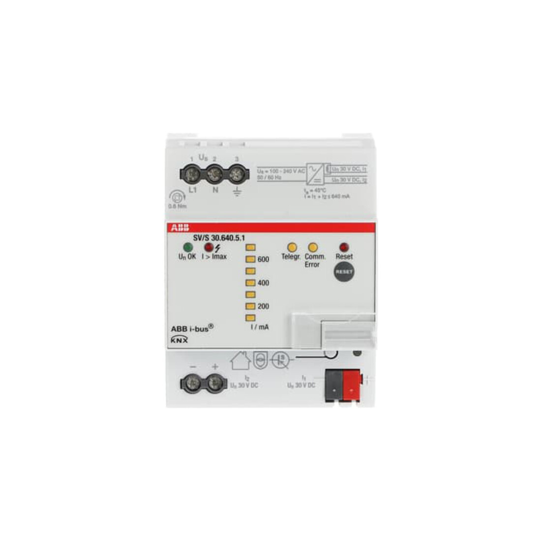 ABB Stotz S&J Alimentation avec choke 640mA SV/S30.640.5.1