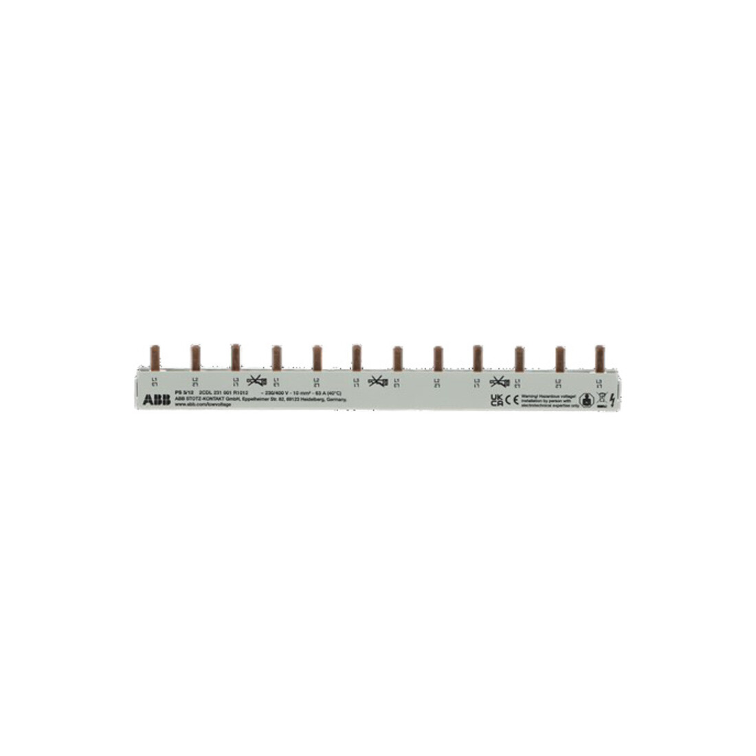 ABB Stotz S&J Barre omnibus non coupable PS3/12