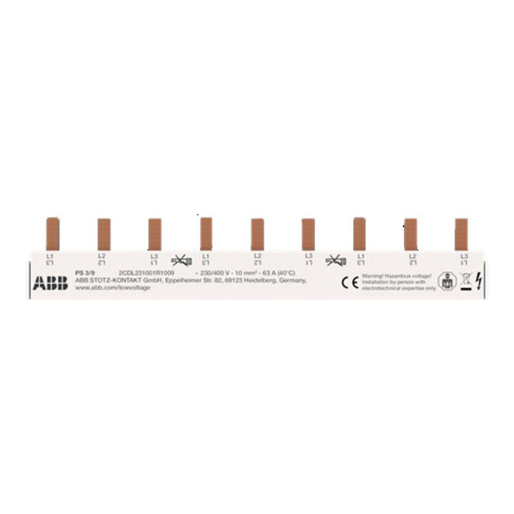 ABB Stotz S&J Barrette de connexion proM Compact PS3/9