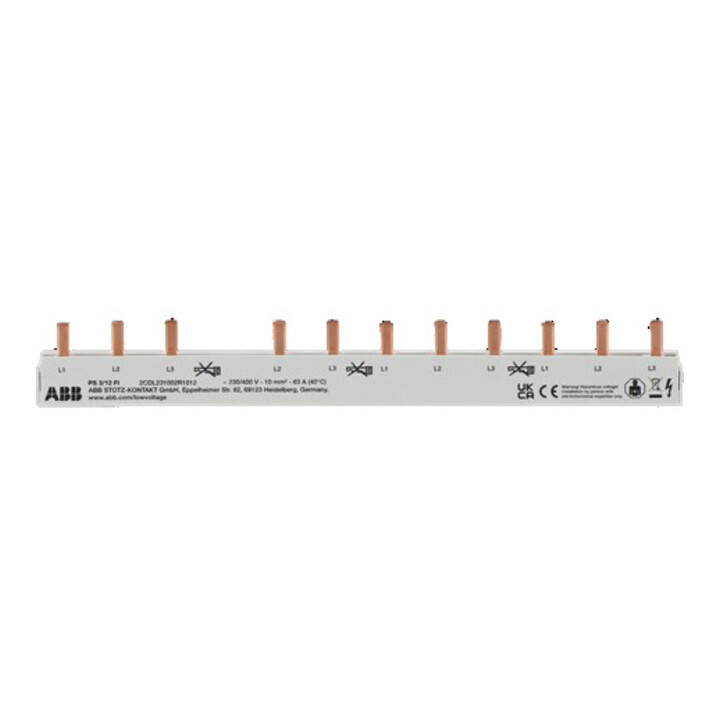 ABB Stotz S&J Barrette de connexion PS3/12FI