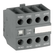 ABB Stotz S&J Bloc de contact auxiliaire CA4-22E-1
