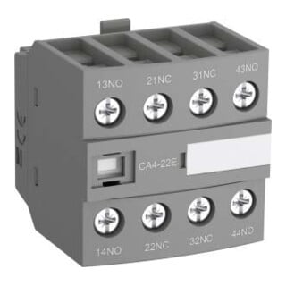 ABB Stotz S&J Bloc de contact auxiliaire CA4-22M