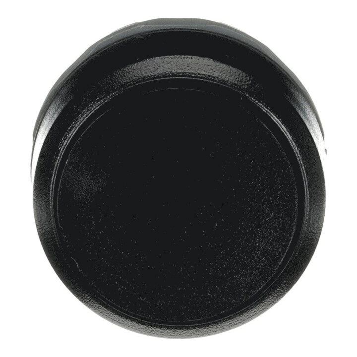 ABB Stotz S&J Bouton-poussoir noir, à pression, plat MP1-10B