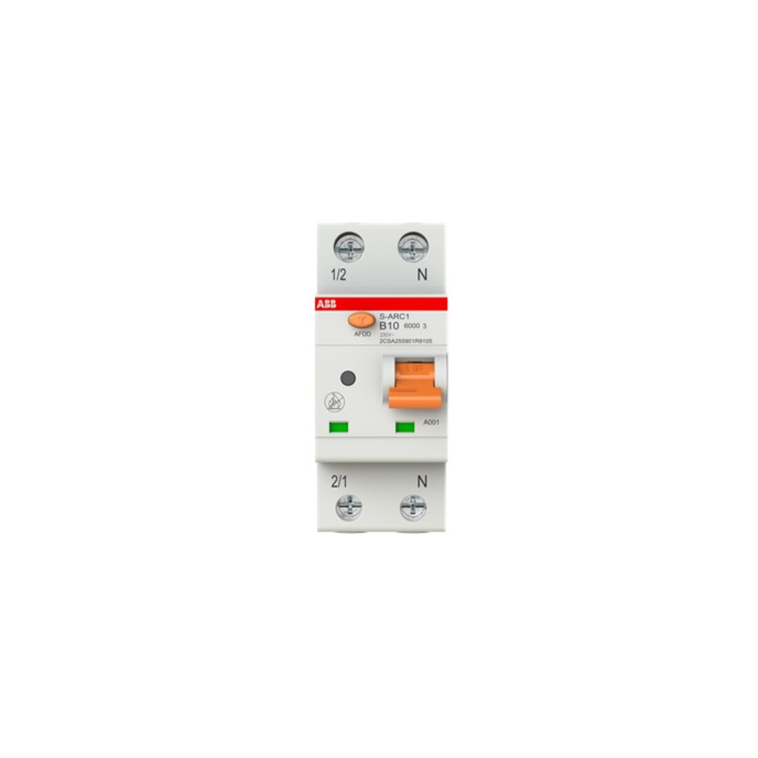 ABB Stotz S&J Brandschutzschalter B10,6kA,1P+N S-ARC1 B10