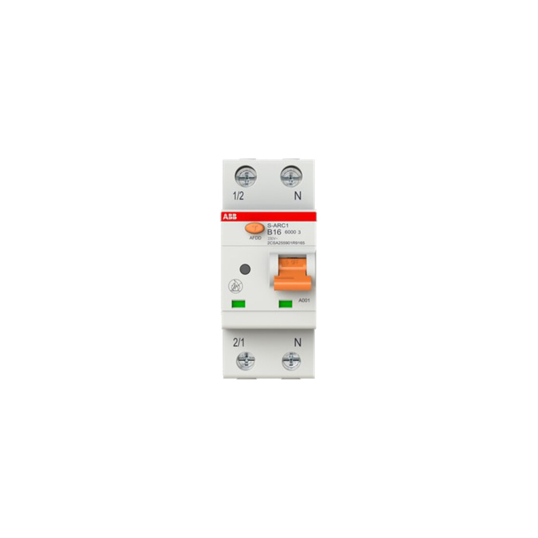 ABB Stotz S&J Brandschutzschalter B16, 6kA, 1P+N S-ARC1 B16