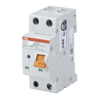 ABB Stotz S&J Brandschutzschalter B16, 6kA, 1P+N S-ARC1 B16