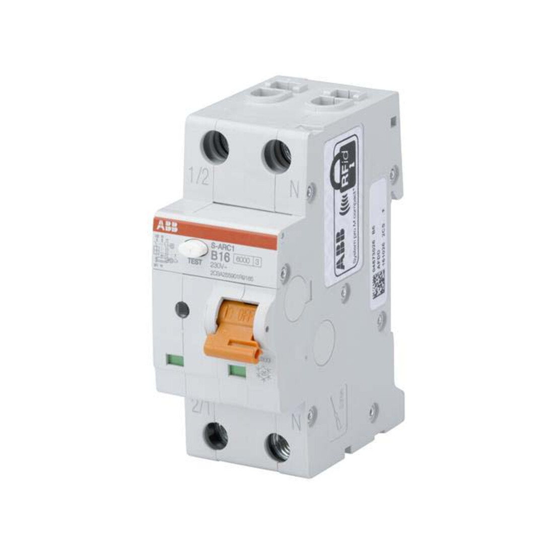ABB Stotz S&J Brandschutzschalter B16, 6kA, 1P+N S-ARC1 B16