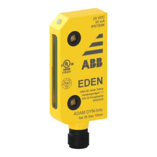 ABB Stotz S&J Capteur de sécurité anti-chute IP69K Adam DYN-Info M12-5