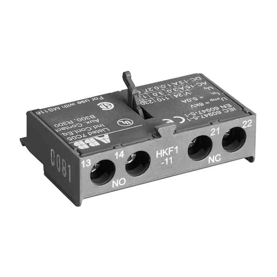 ABB Stotz S&J Contact auxiliaire 1S/1O pour MS116 HKF1-11