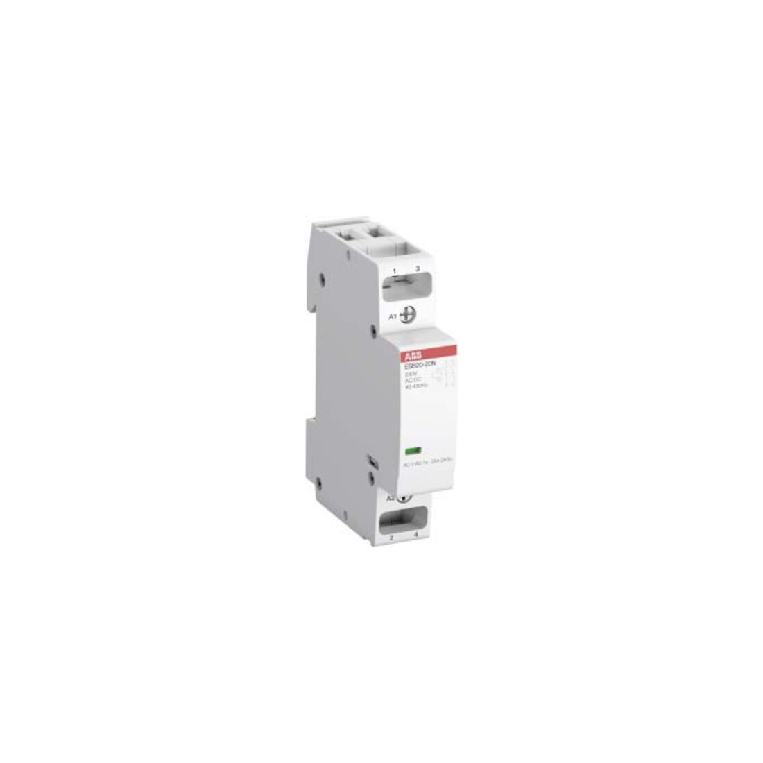 ABB Stotz S&J Contacteur d'installation 20A 24V AC/DC ESB20-20N-01