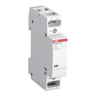 ABB Stotz S&J Contacteur d’installation 20A 2NO 230V AC/DC ESB20-02N-06