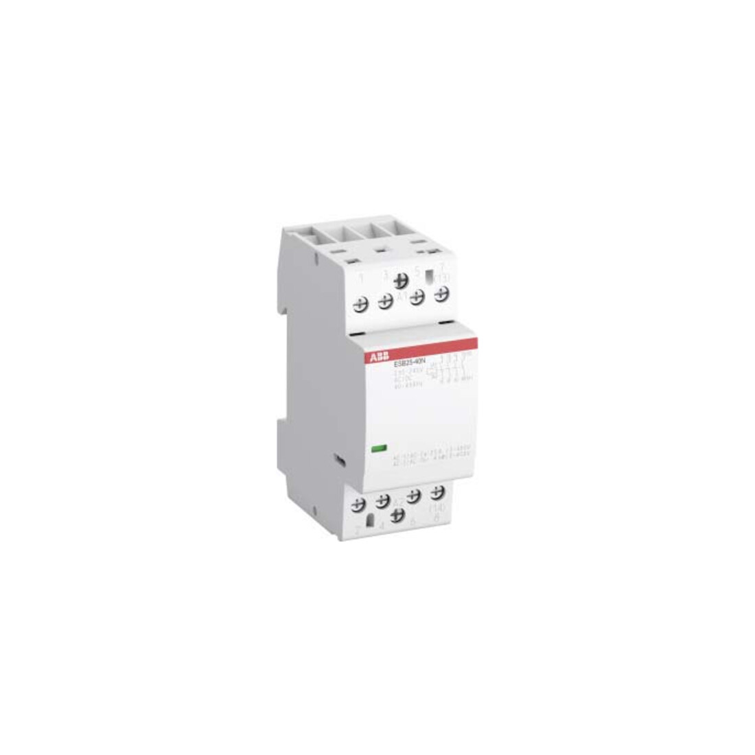 ABB Stotz S&J Contacteur d'installation 25A 24V AC/DC ESB25-40N-01