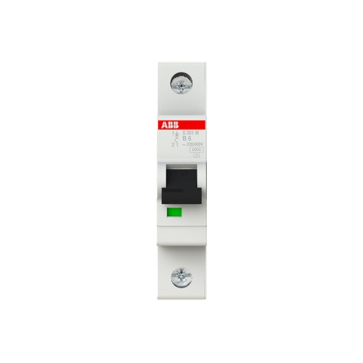 ABB Stotz S&J Disjoncteur 10kA 6A B 1p S201M-B6