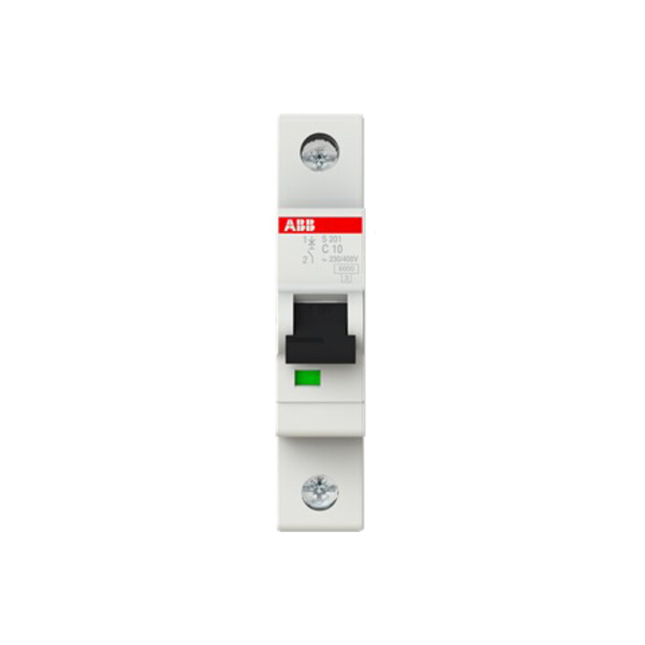 ABB Stotz S&J Disjoncteur 6kA 10A C 1p S201-C10