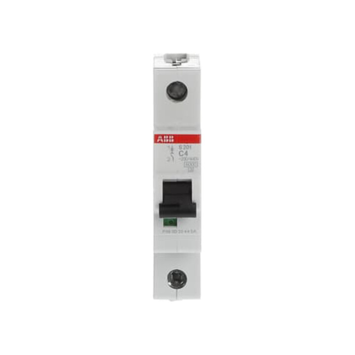 ABB Stotz S&J Disjoncteur 6kA 4A C 1p S201-C4