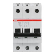 ABB Stotz S&J Disjoncteur 6kA 50A C 3p S203-C50-4