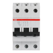 ABB Stotz S&J Disjoncteur 6kA 63A C 3p S203-C63-3