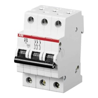 ABB Stotz S&J Disjoncteur B, 6kA, 40A, 3P S203-B40