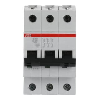 ABB Stotz S&J Disjoncteur B, 6kA, 50A, 3P S203-B50