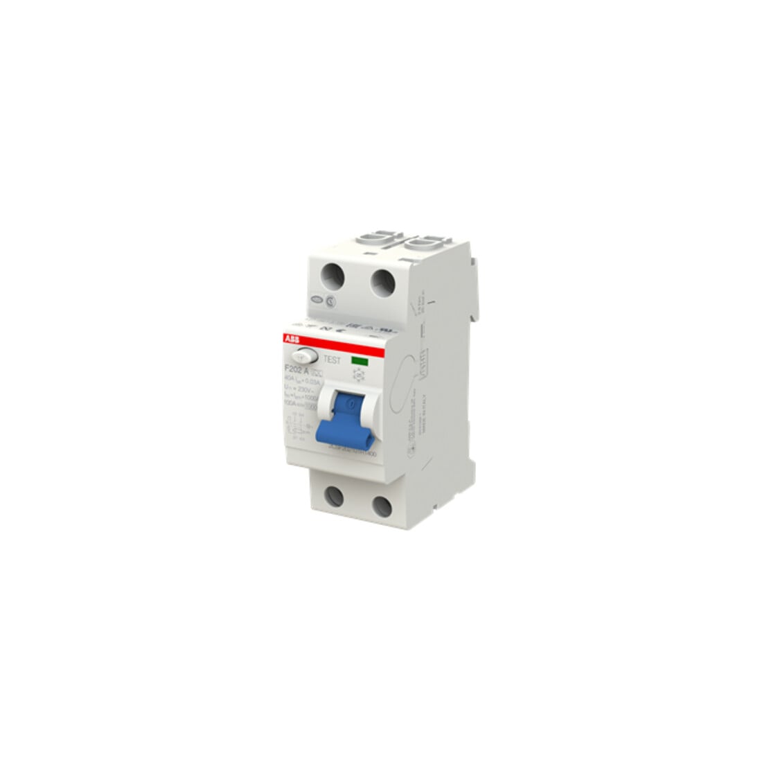 ABB Stotz S&J Disjoncteur différentiel FI pro M Compact F202A-40/0,03