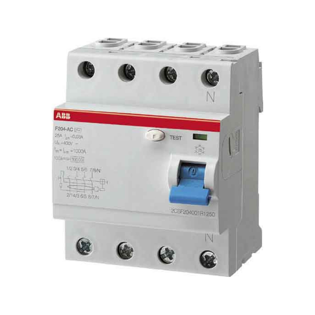 ABB Stotz S&J Disjoncteur différentiel pro M Compact F204AS-40/0,3