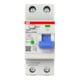 ABB Stotz S&J Disjoncteur différentiel Type B 2P 25A, 30mA, 3kA, 2 modules F202B-25/0, 03-2TE