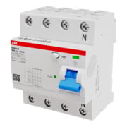 ABB Stotz S&J Disjoncteur différentiel type B 4P 63A, 300mA, 3kA, 4I F204B-63/0, 3-4I-1