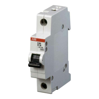ABB Stotz S&J Disjoncteur K, 6 kA, 10 A, 1P S201-K10