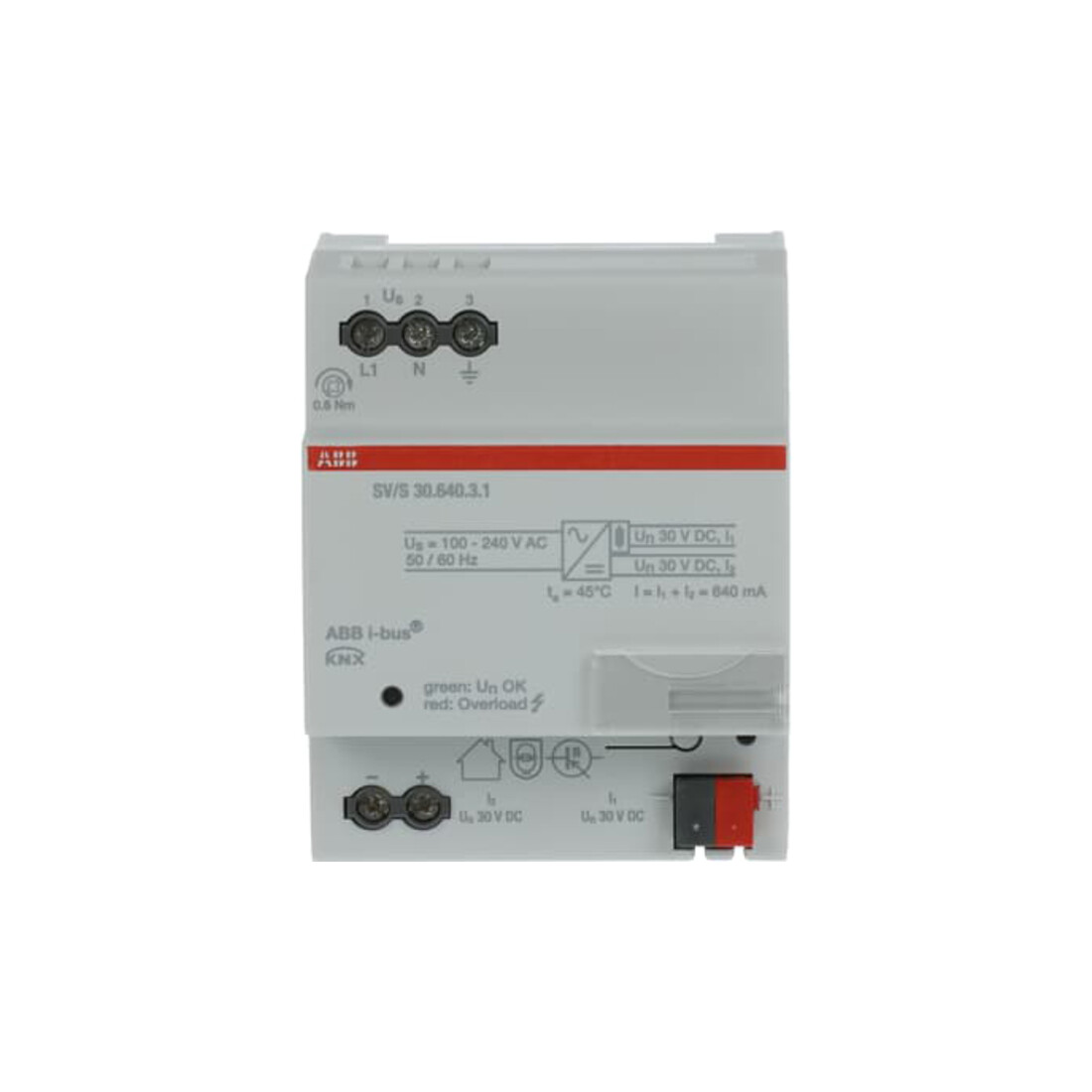 ABB Stotz S&J EIB-Spannungsversorgung 640mA SV/S 30.640.3.1