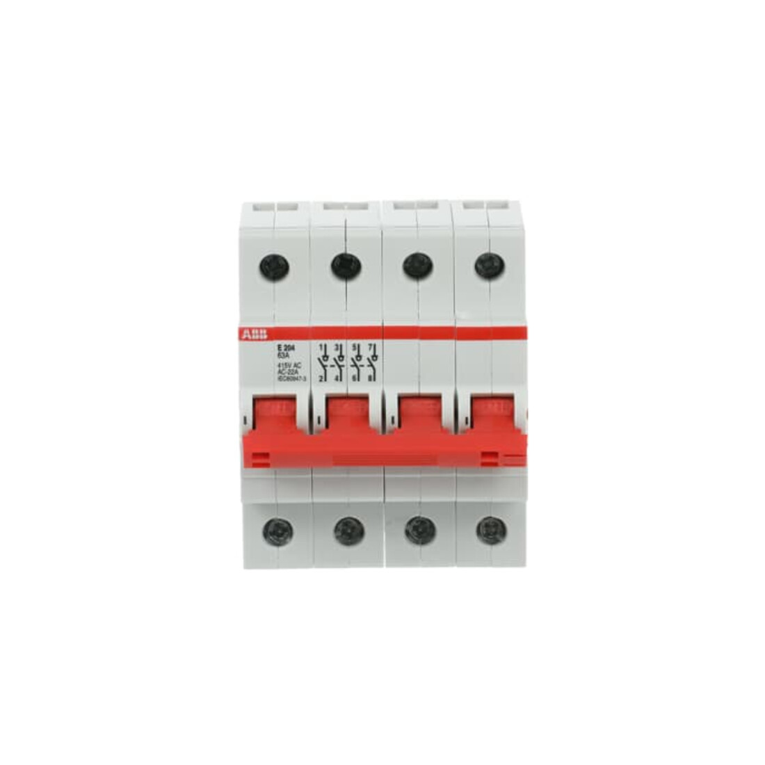 ABB Stotz S&J Einbauschalter 400V,63A E204/63R