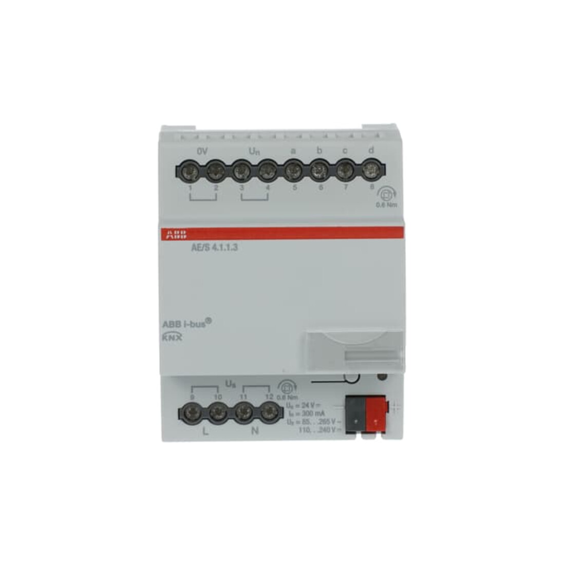 ABB Stotz S&J Entrée analogique 4 voies REG AE/S4.1.1.3