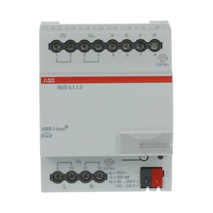 ABB Stotz S&J Entrée analogique 4 voies REG AE/S4.1.1.3