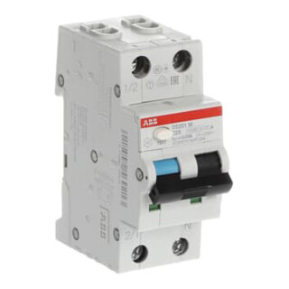 ABB Stotz S&J FI/LS-Schalter 10kA,1p+N,B16,30mA DS201MA-B16/0,03