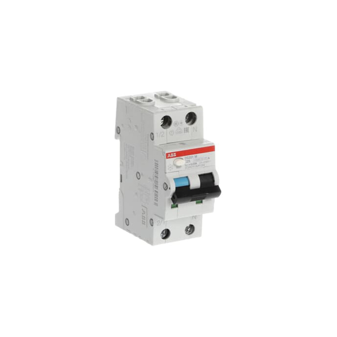 ABB Stotz S&J FI/LS-Schalter 10kA,1p+N,B16,30mA DS201MA-B16/0,03