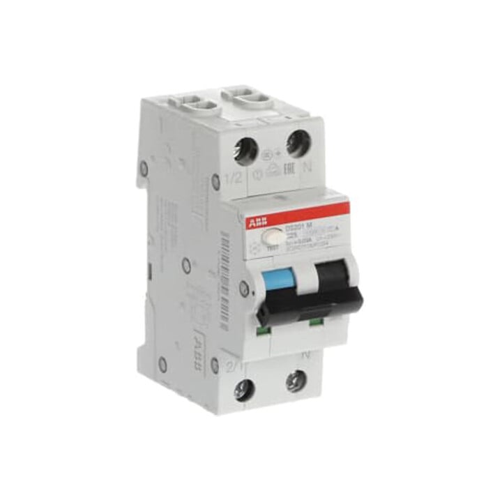ABB Stotz S&J FI/LS-Schalter 10kA,1p+N,B16,30mA DS201MA-B16/0,03