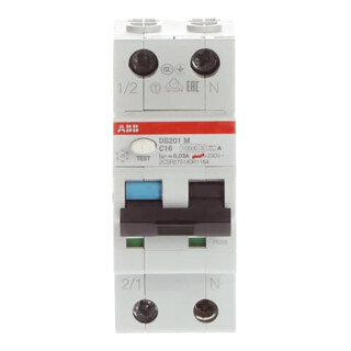 ABB Stotz S&J FI/LS-Schalter 10kA, 1p+N DS201MA-C16/0, 03