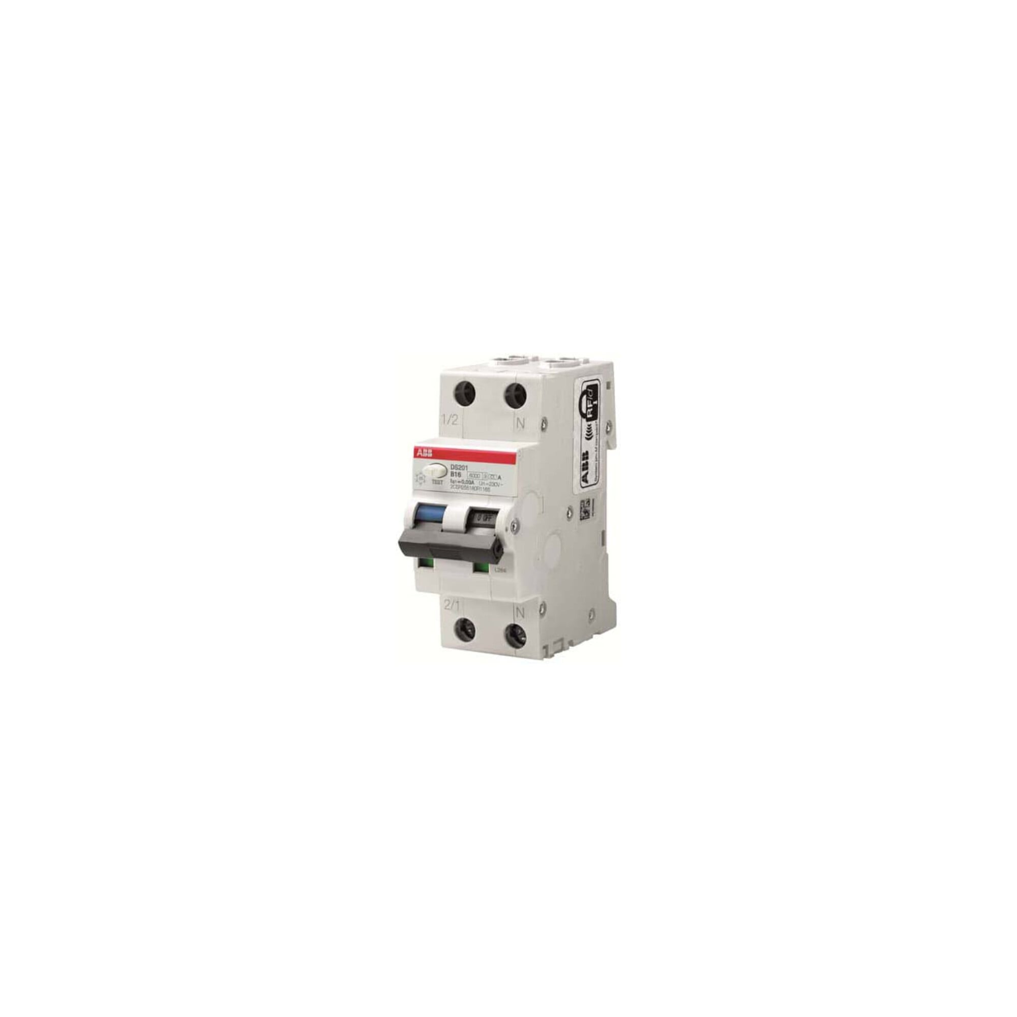 ABB Stotz S&J FI/LS-Schalter 6kA, 1p+N DS201A-B16/0,3