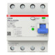 ABB Stotz S&J FI-Schutzschalter TypB 4P 25A, 30mA, 3kA, 4TE F204B-25/0, 03-4TE
