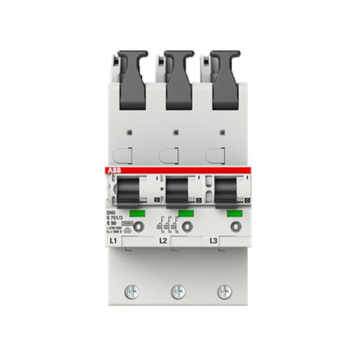 ABB Stotz S&J Hauptsicherungsautomat o.Schienenadapter S751/3-E50
