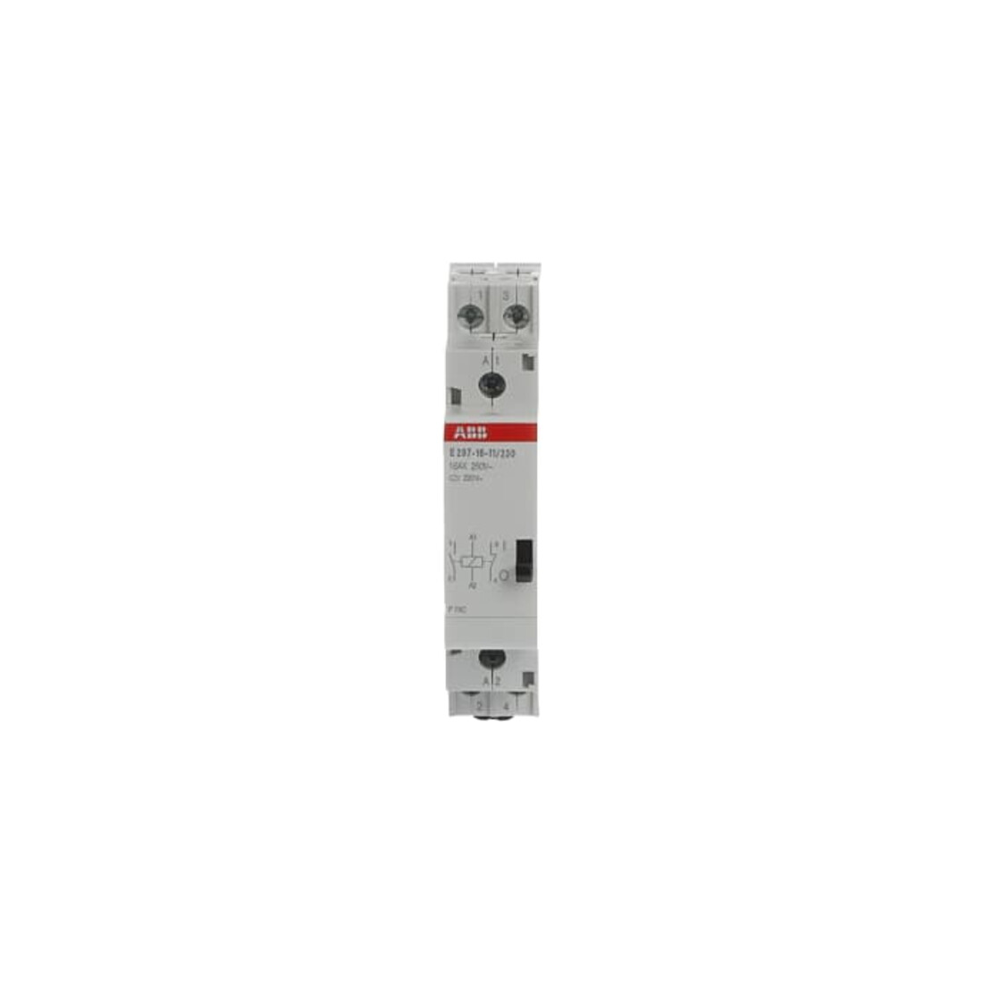 ABB Stotz S&J Installationsrelais 230VAC, 16A, 1NC+1NO E297-16-11/230