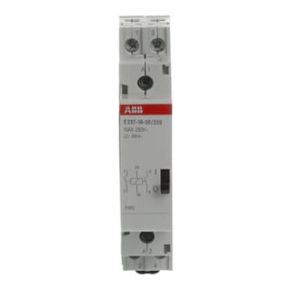 ABB Stotz S&J Installationsrelais 230VAC, 16A, 2NO E297-16-20/230